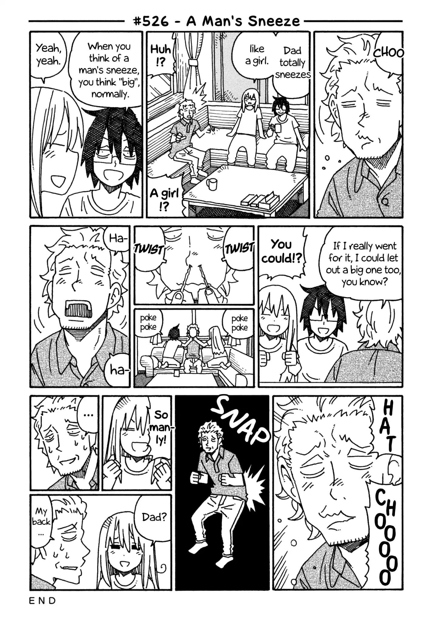 Hatarakanai Futari (The Jobless Siblings) Vol.9 Chapter 526: A Man's Sneeze