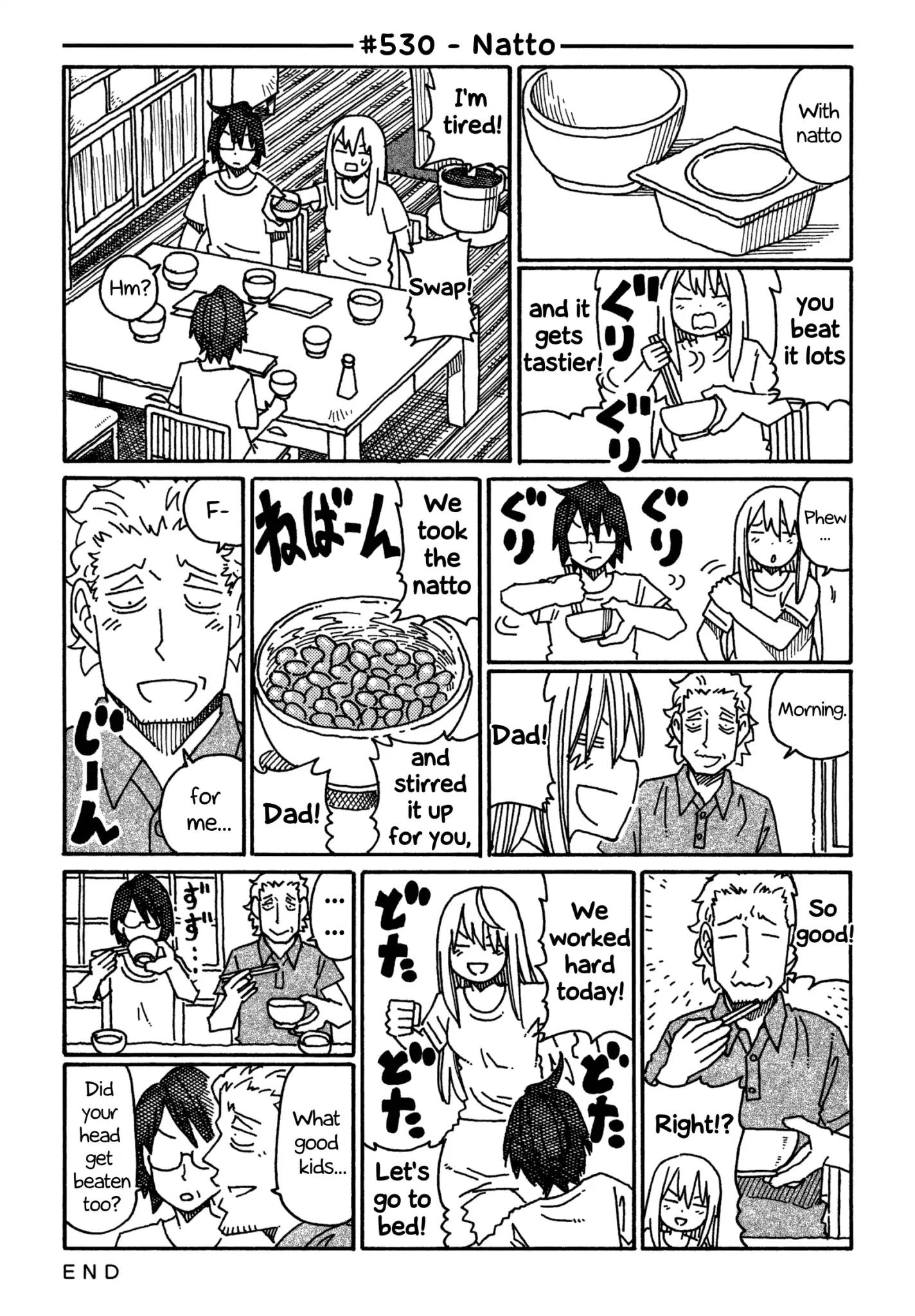 Hatarakanai Futari (The Jobless Siblings) Vol.9 Chapter 530: Natto