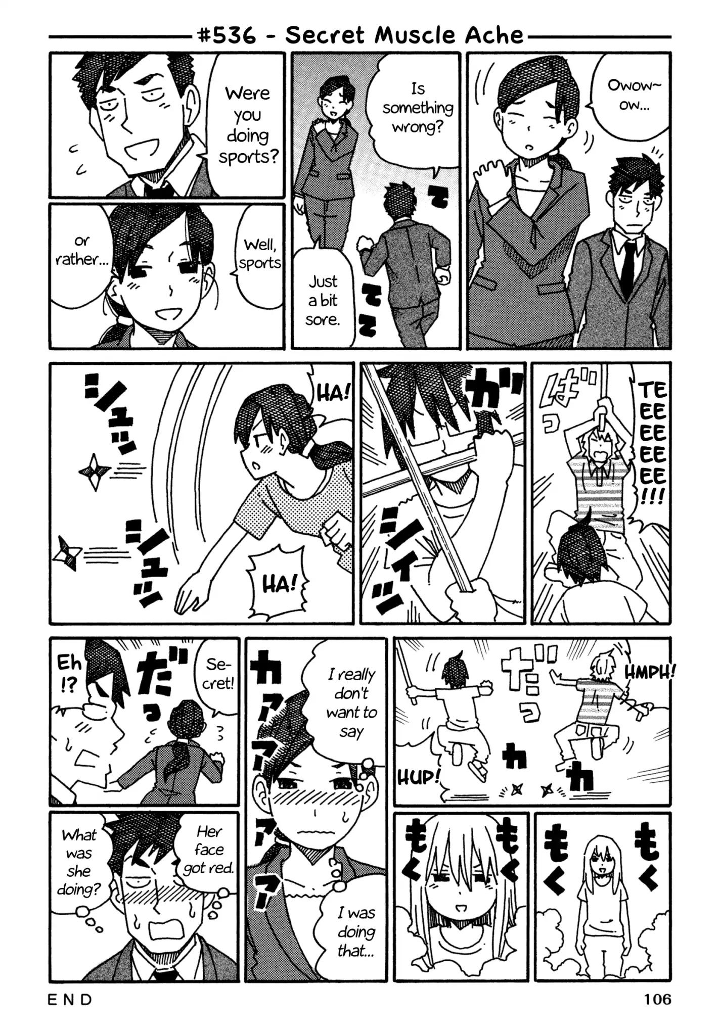Hatarakanai Futari (The Jobless Siblings) Vol.9 Chapter 536: Secret Muscle Ache