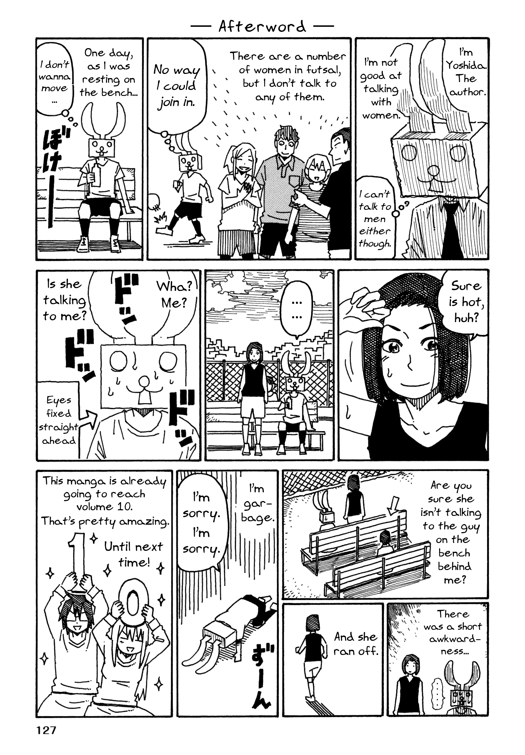 Hatarakanai Futari (The Jobless Siblings) Vol.9 Chapter 542.3: Afterword