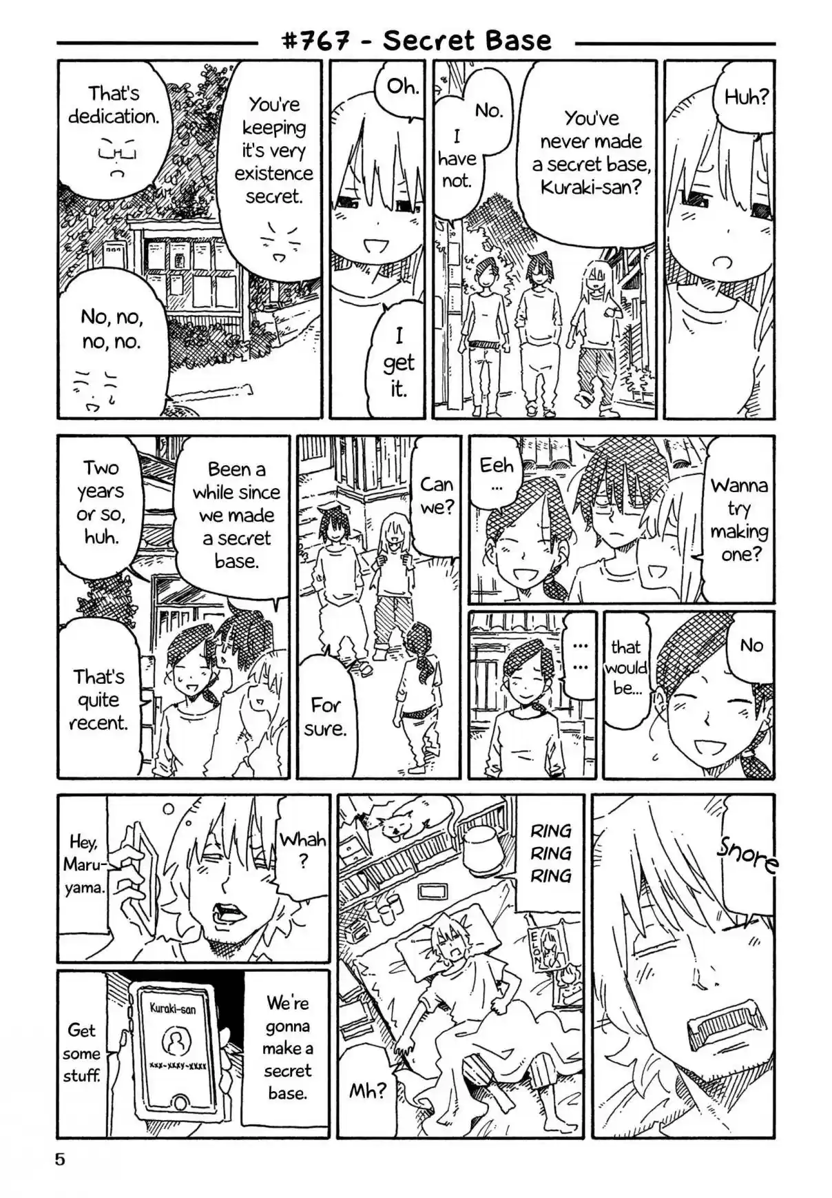 Hatarakanai Futari Vol. 13 Ch. 767 Secret Base