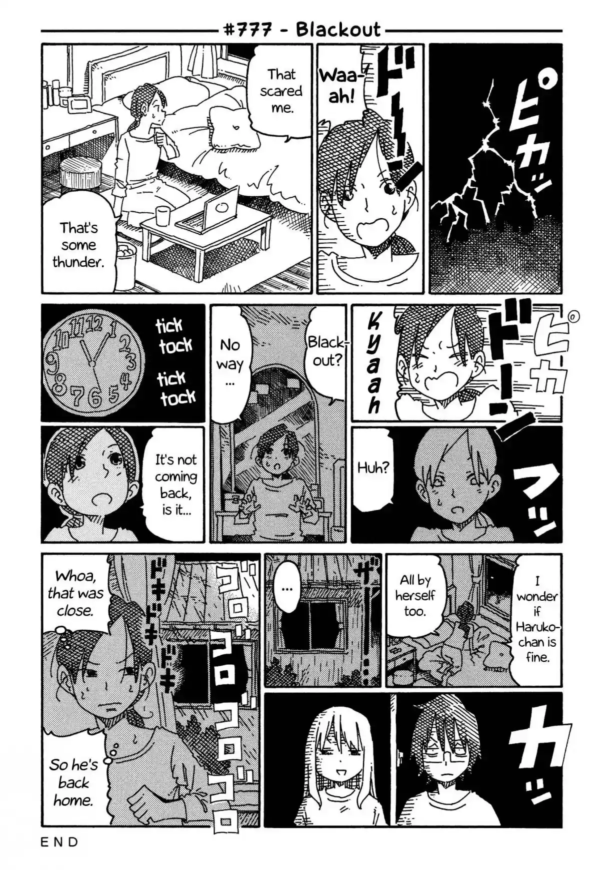 Hatarakanai Futari Vol. 13 Ch. 777 Blackout
