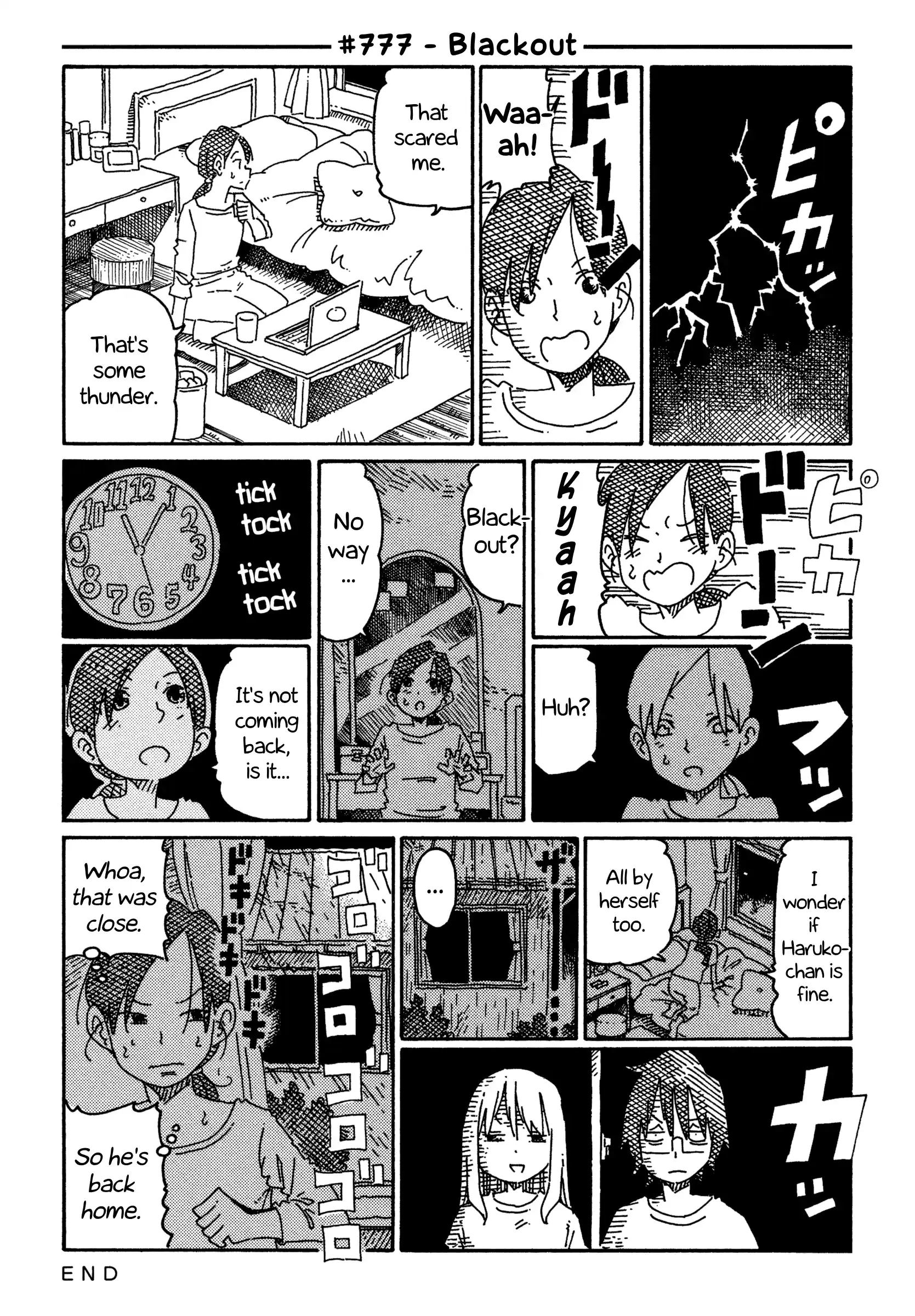 Hatarakanai Futari Vol. 13 Ch. 777 Blackout