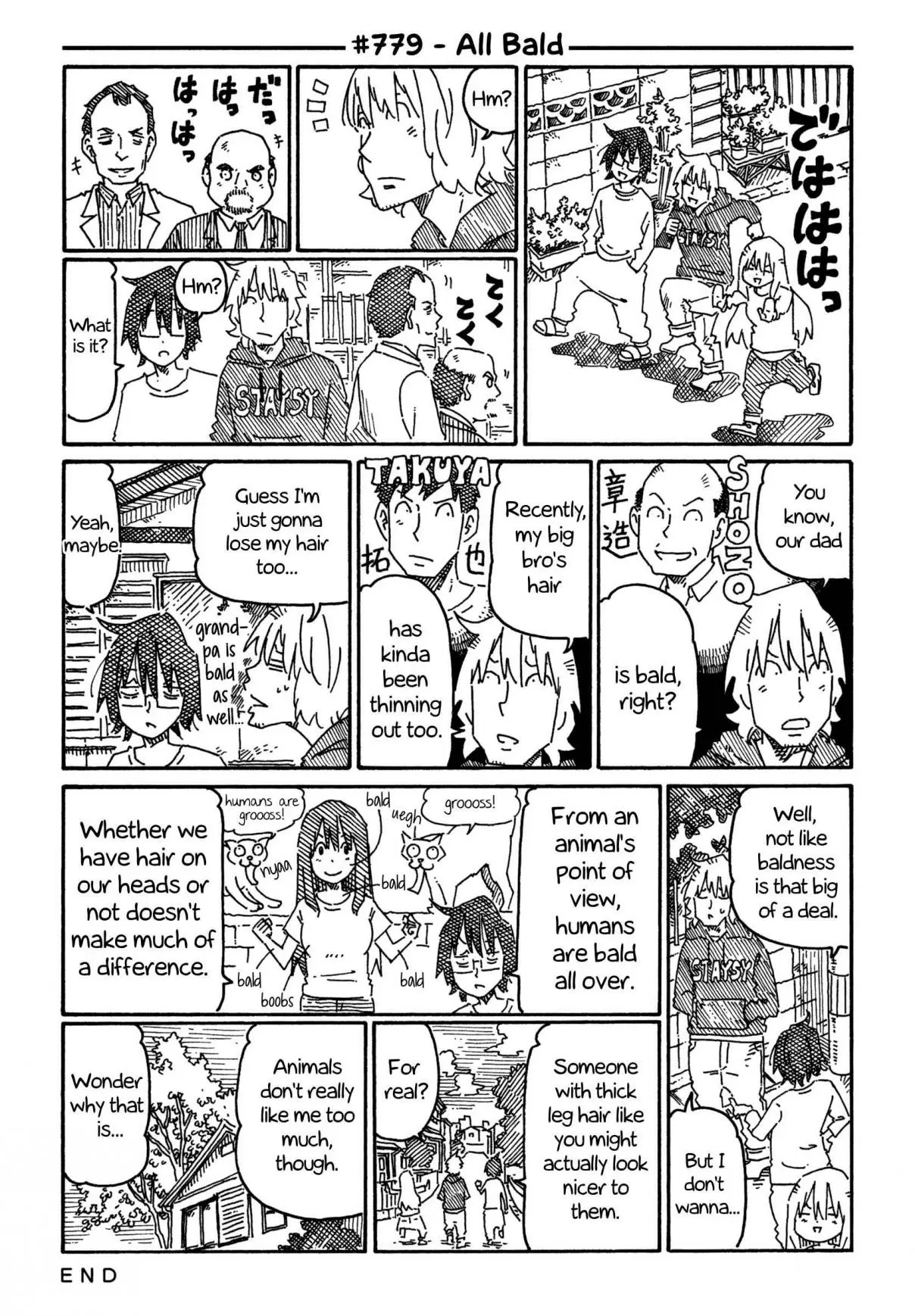 Hatarakanai Futari Vol. 13 Ch. 779 All Bald