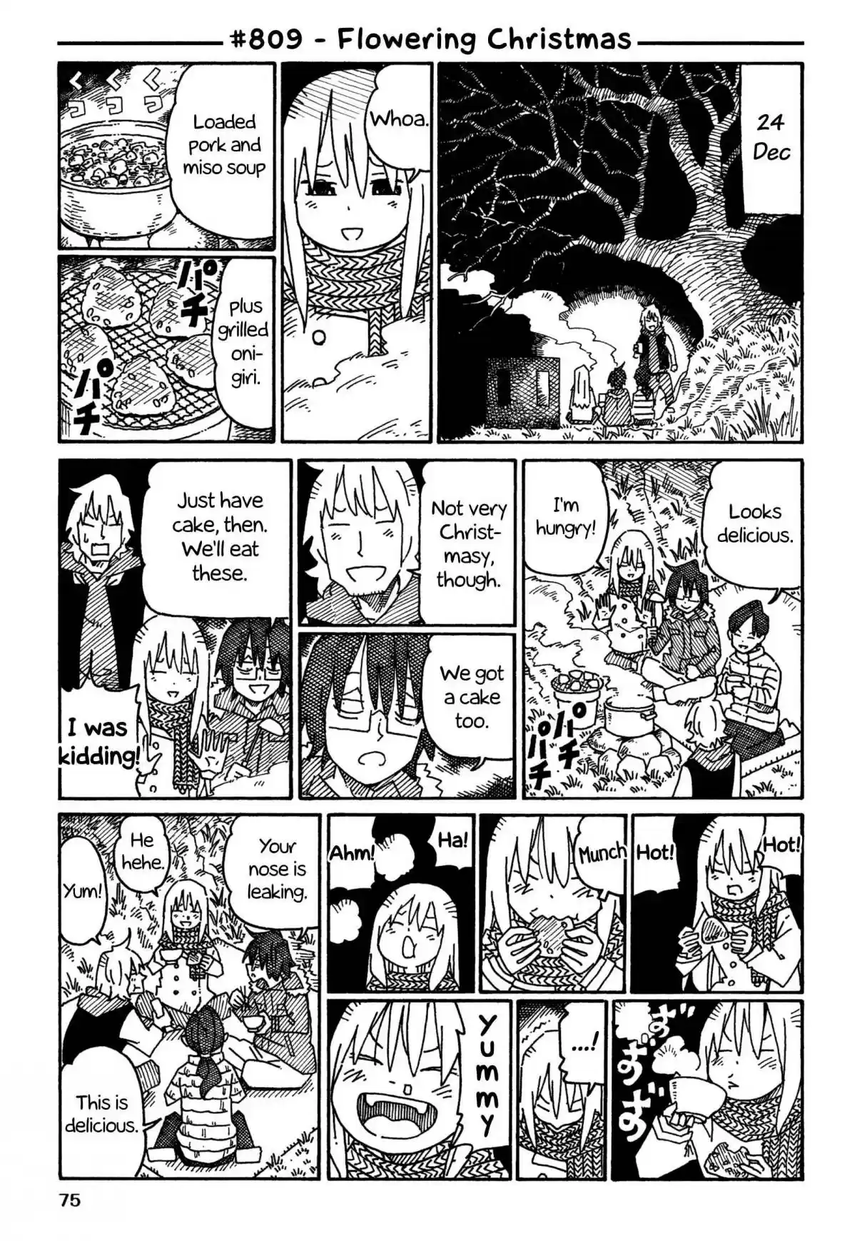 Hatarakanai Futari Vol. 13 Ch. 809 Flowering Christmas