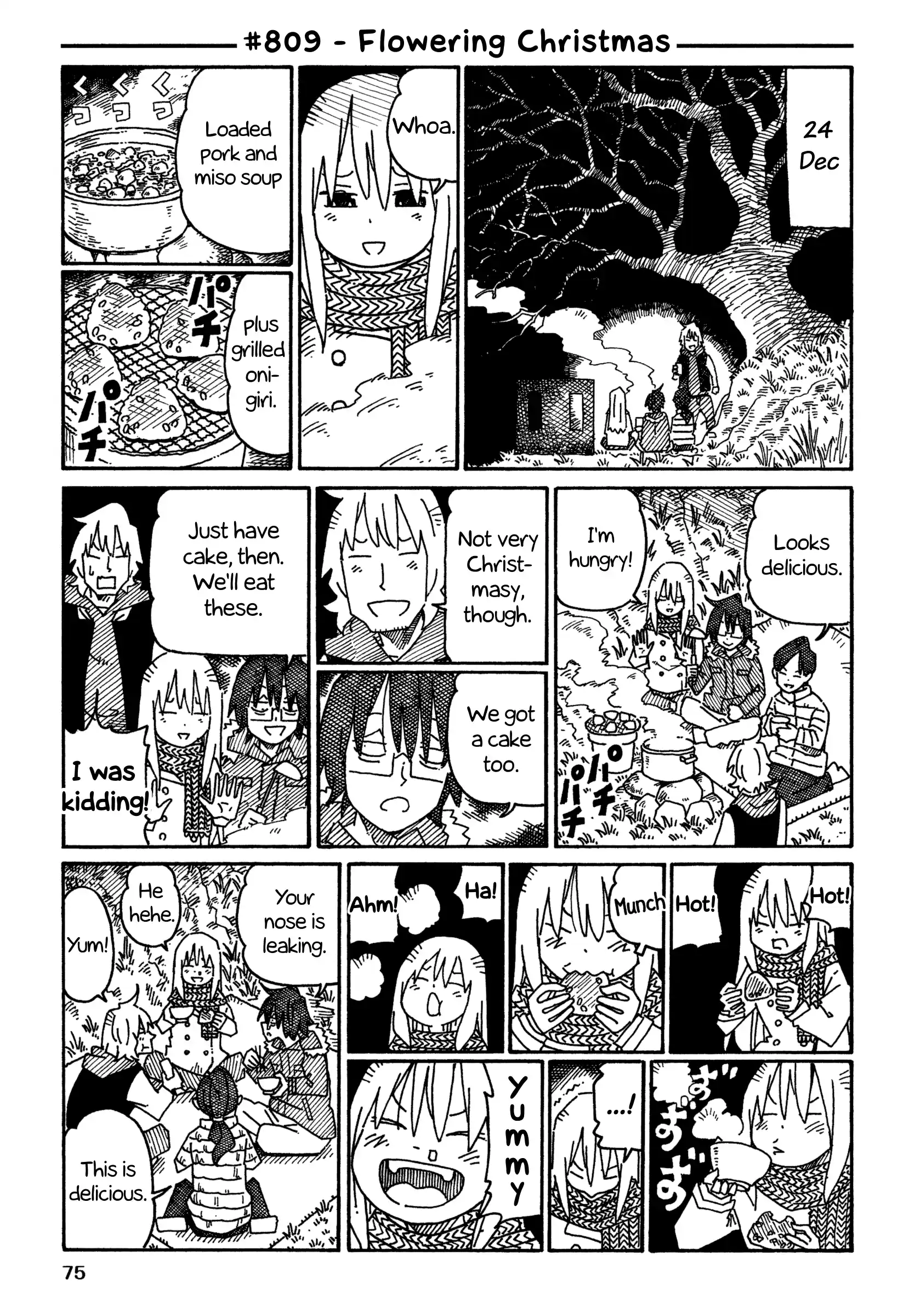 Hatarakanai Futari Vol. 13 Ch. 809 Flowering Christmas