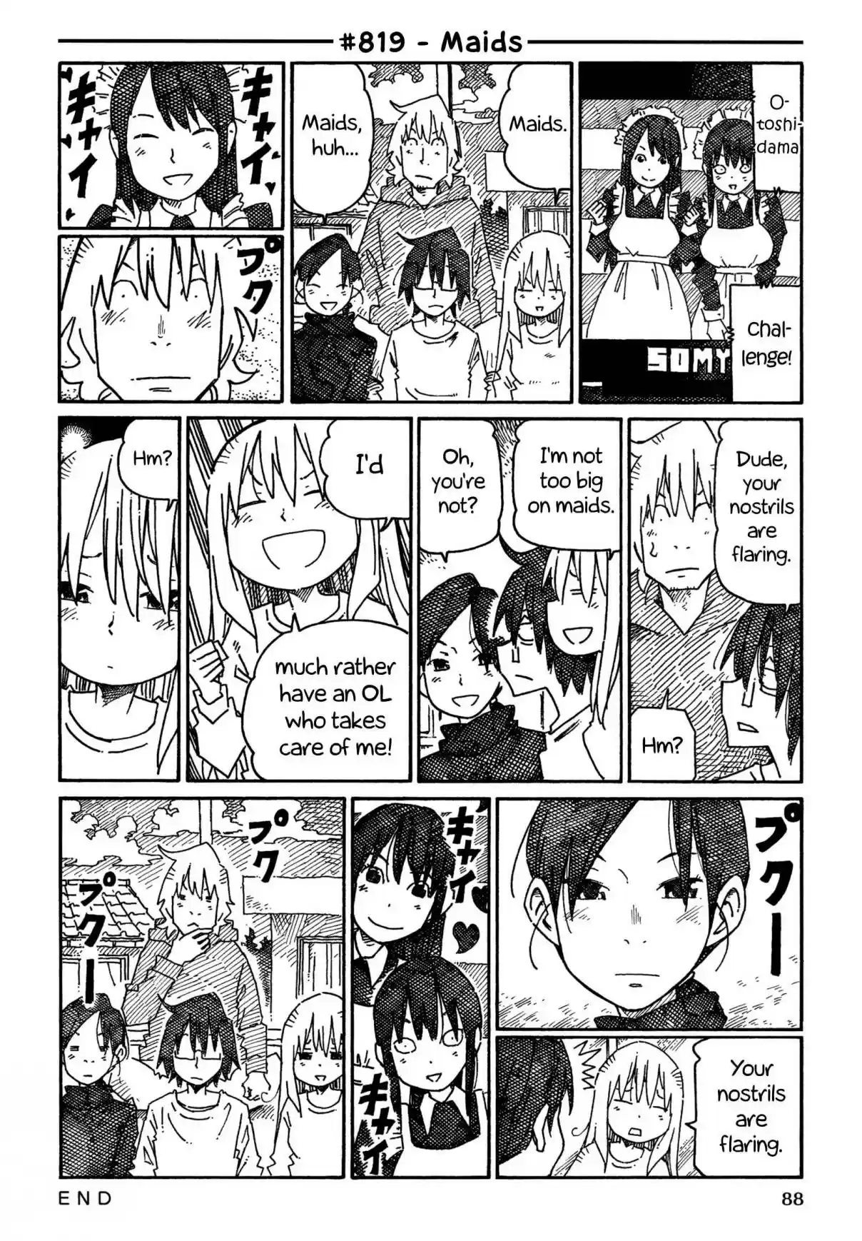 Hatarakanai Futari Vol. 13 Ch. 819 Maids
