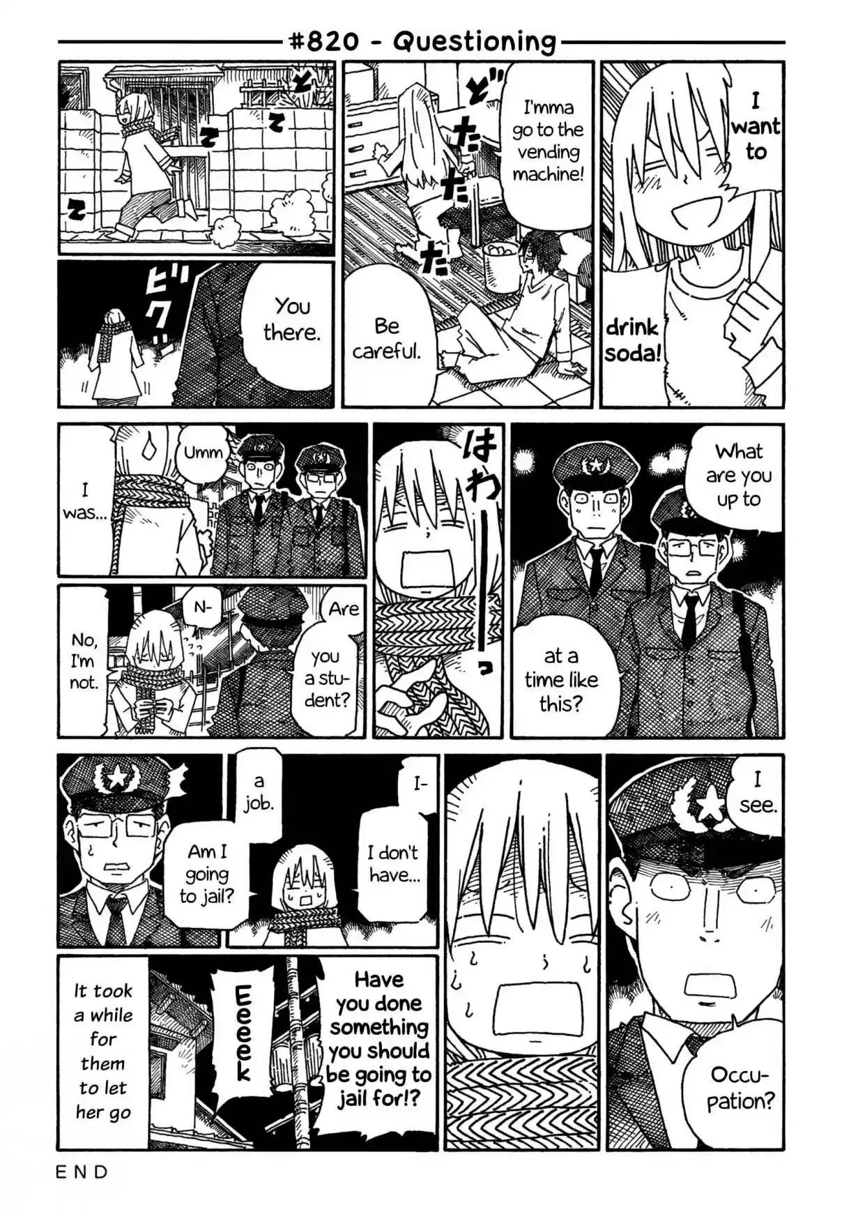 Hatarakanai Futari Vol. 13 Ch. 820 Questioning