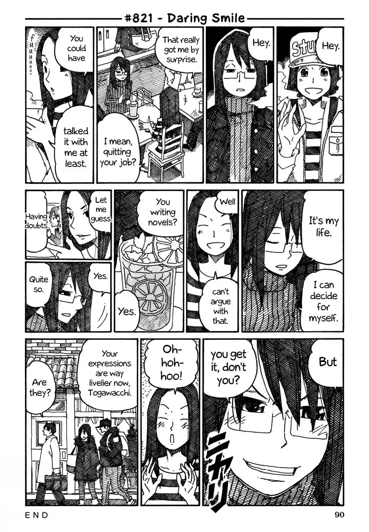 Hatarakanai Futari Vol. 13 Ch. 821 Daring Smile