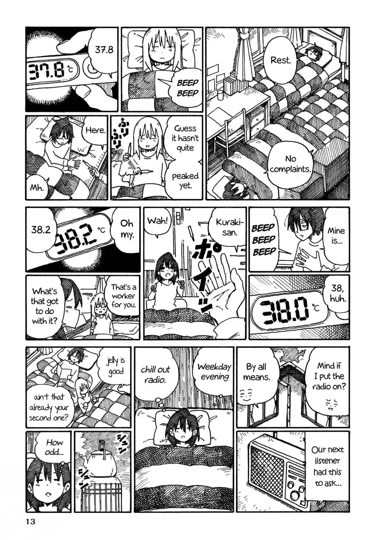 Hatarakanai Futari Vol. 14 Ch. 838 Flu Sleepover