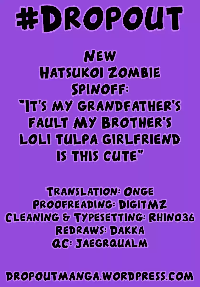 Hatsukoi Zombie Ch. 133 Calculating Sister