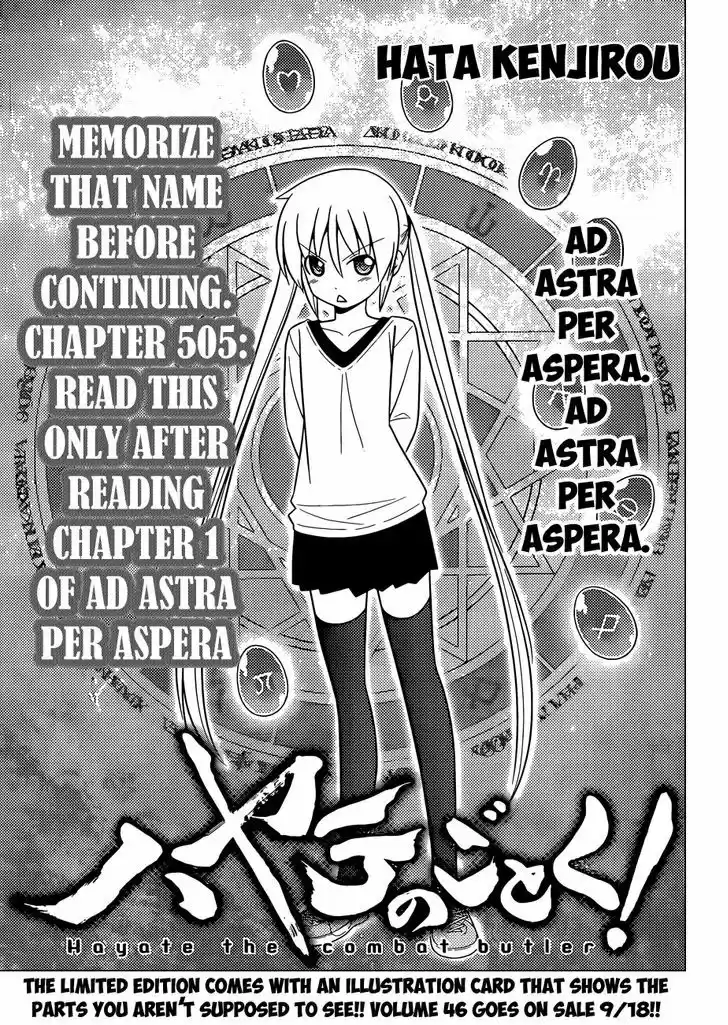 Hayate no Gotoku! 505