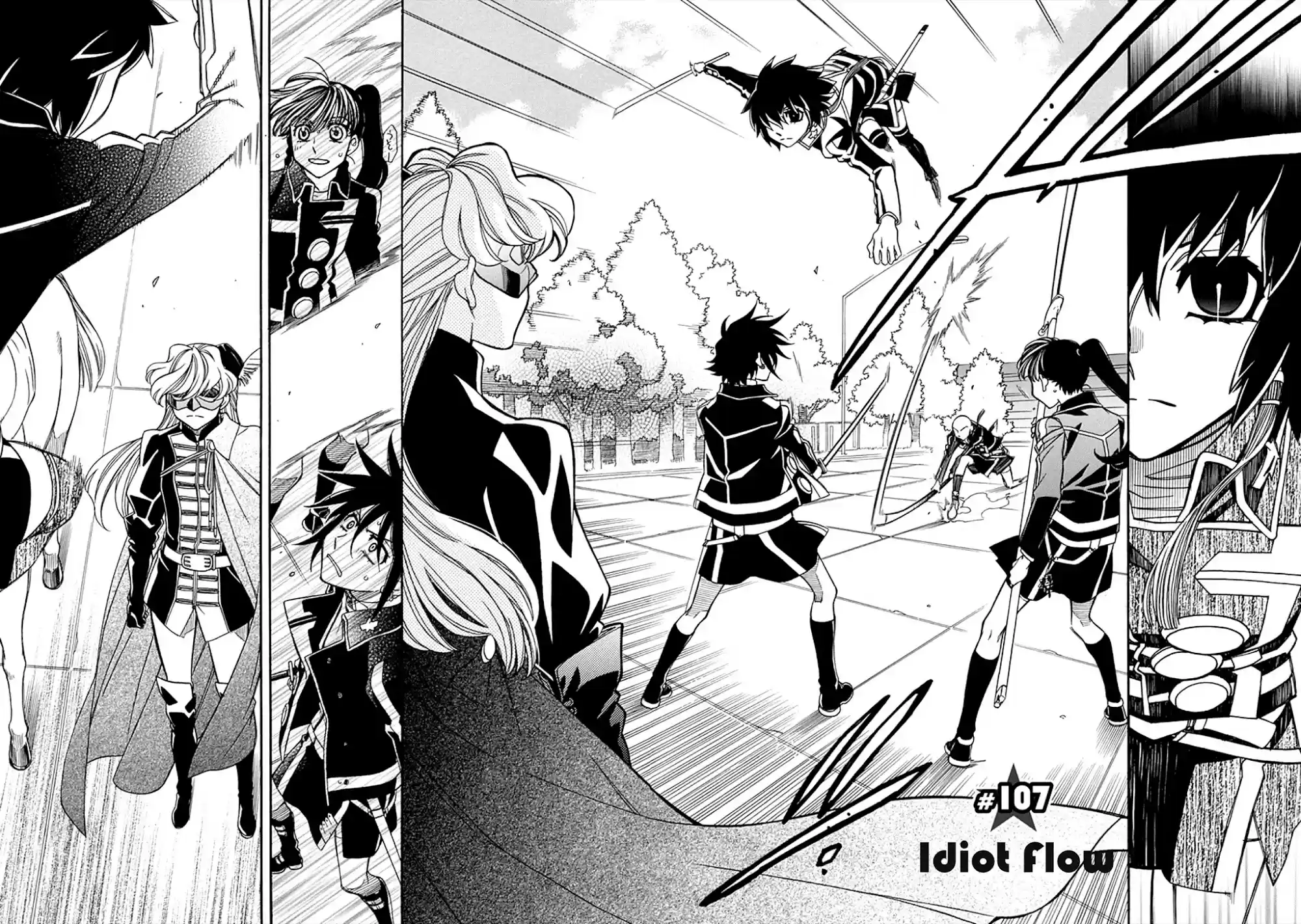 Hayate X Blade Chapter 107: Idiot Flow