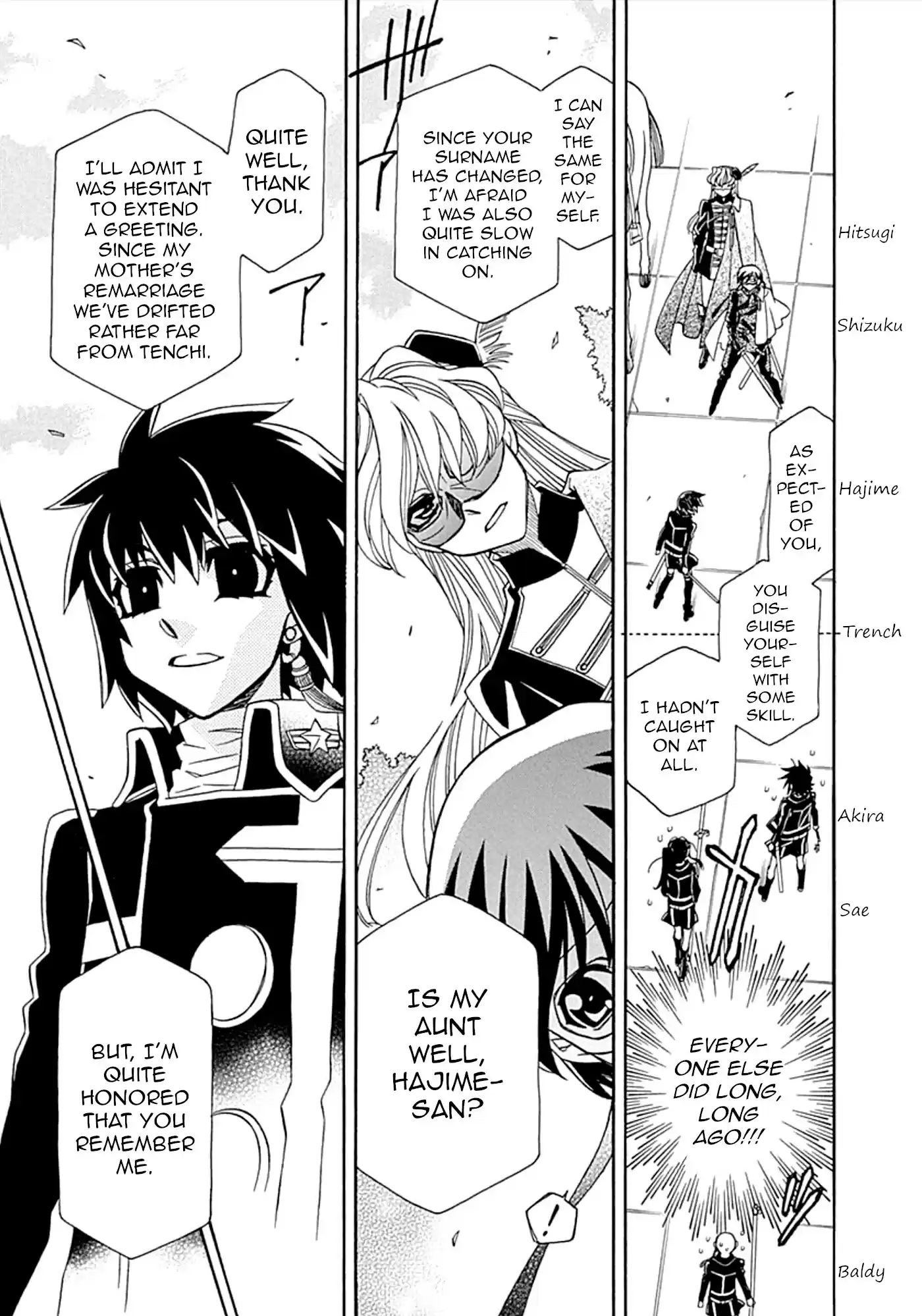 Hayate X Blade Chapter 107: Idiot Flow