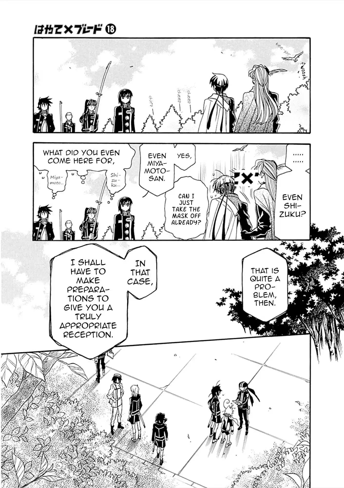 Hayate X Blade Chapter 107: Idiot Flow