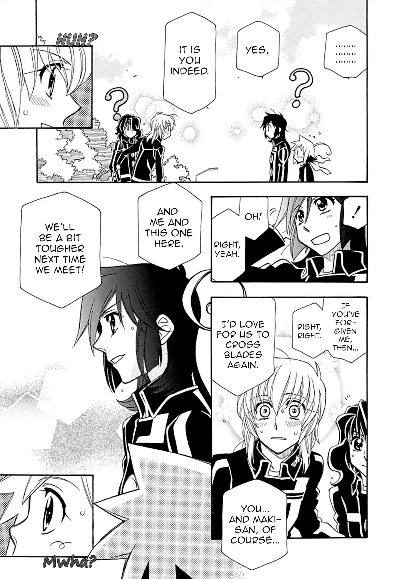 Hayate X Blade Chapter 107: Idiot Flow