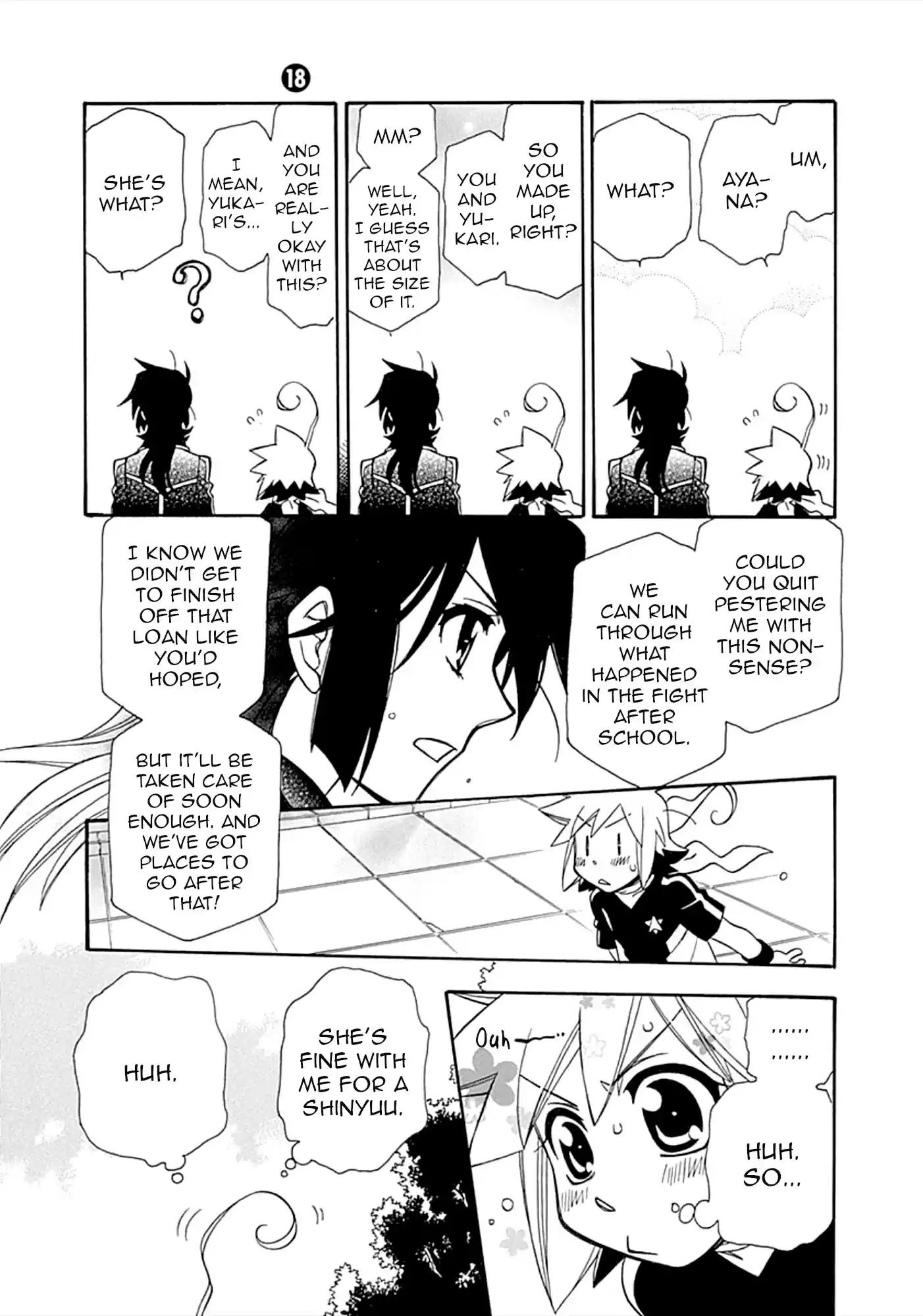 Hayate X Blade Chapter 107: Idiot Flow