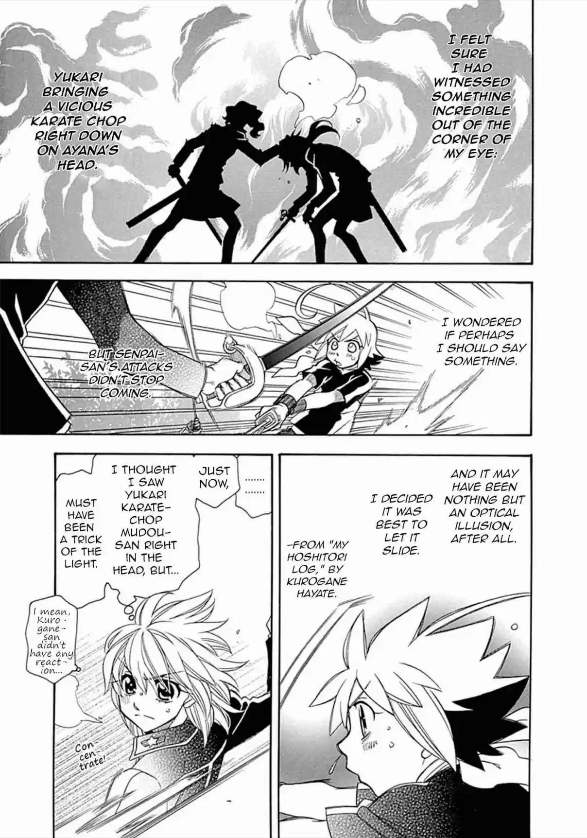 Hayate x Blade Vol. 18 Ch. 104 Because This World is like a Cowardly Idiot