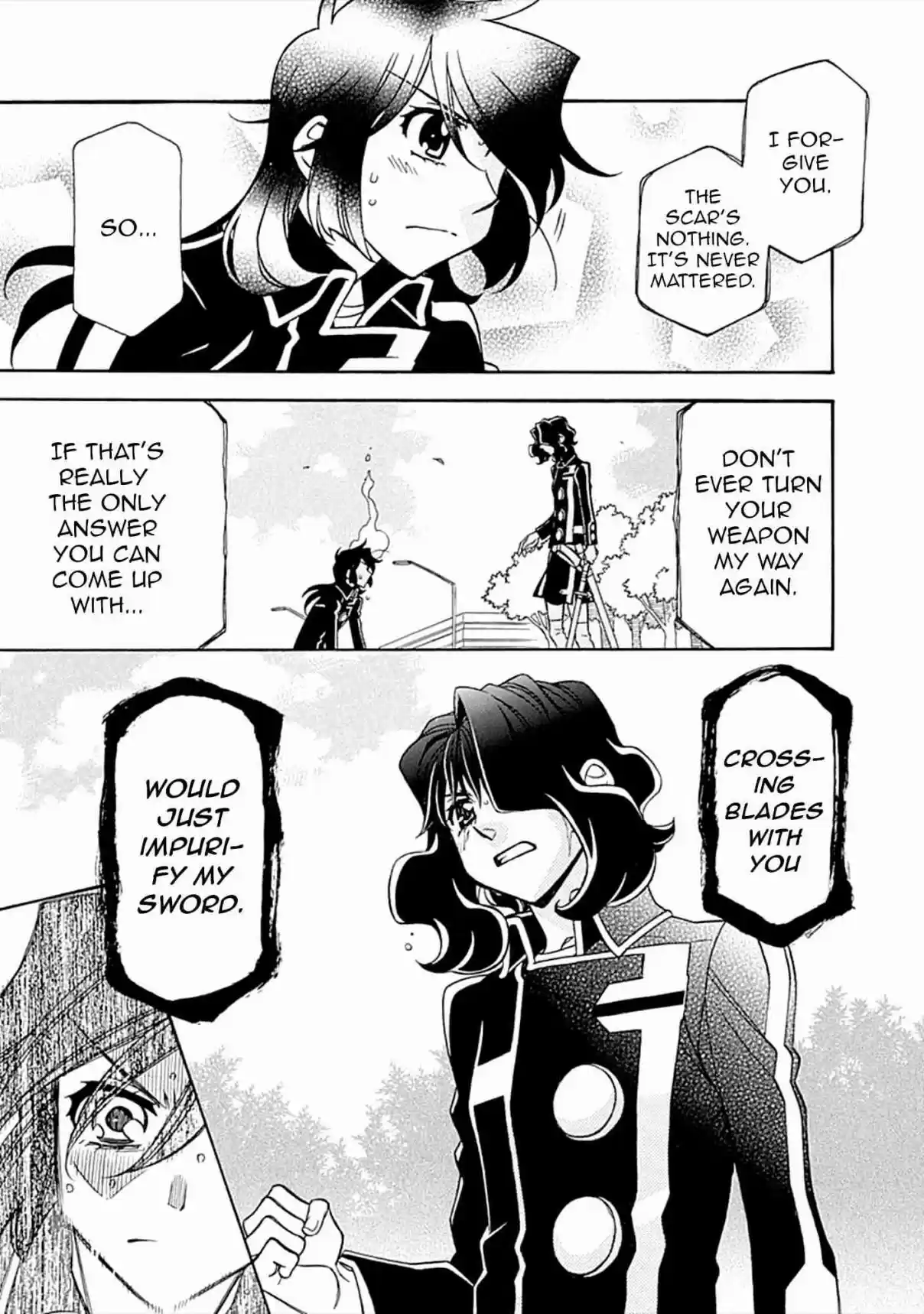 Hayate x Blade Vol. 18 Ch. 104 Because This World is like a Cowardly Idiot