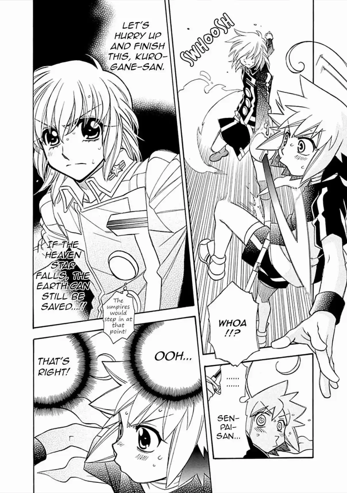 Hayate x Blade Vol. 18 Ch. 104 Because This World is like a Cowardly Idiot