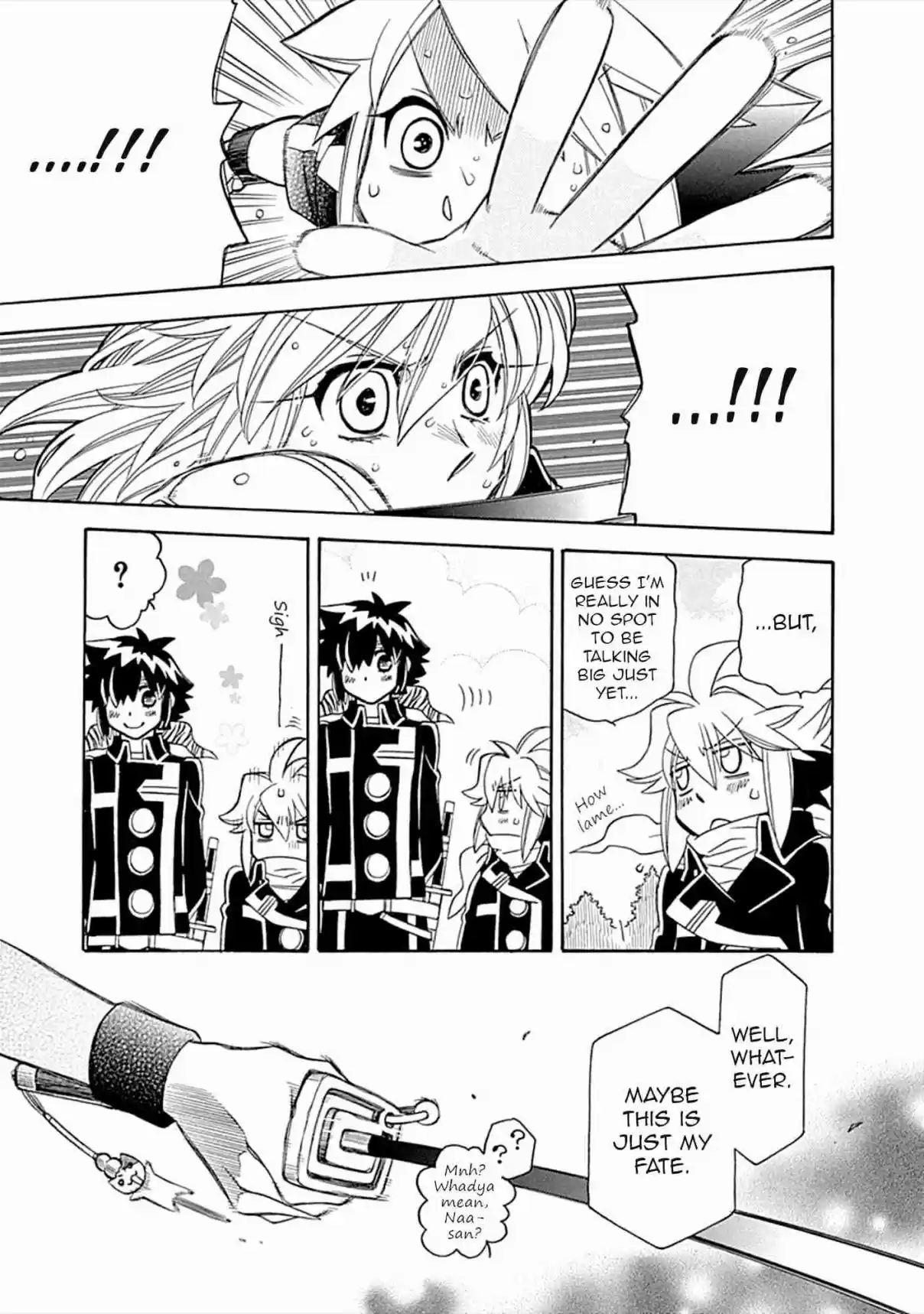 Hayate x Blade Vol. 18 Ch. 106 Idiots With Dignity