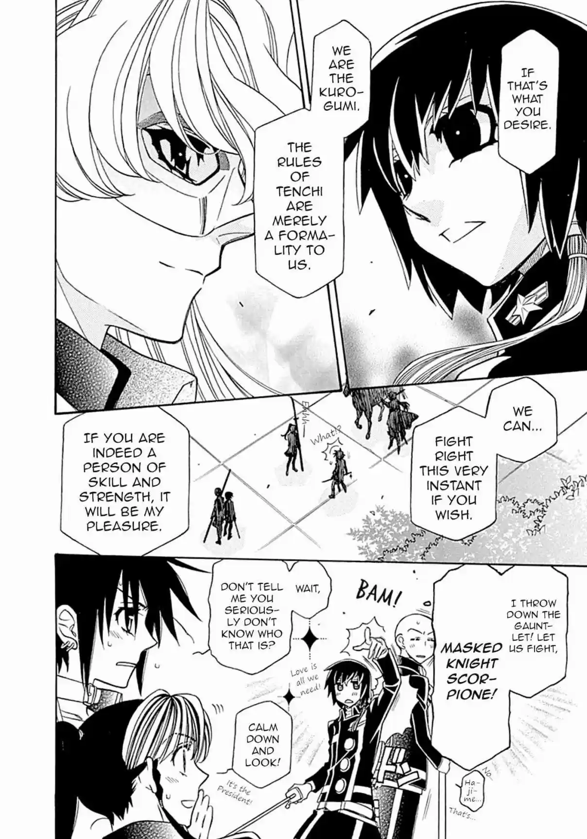 Hayate x Blade Vol. 18 Ch. 106 Idiots With Dignity