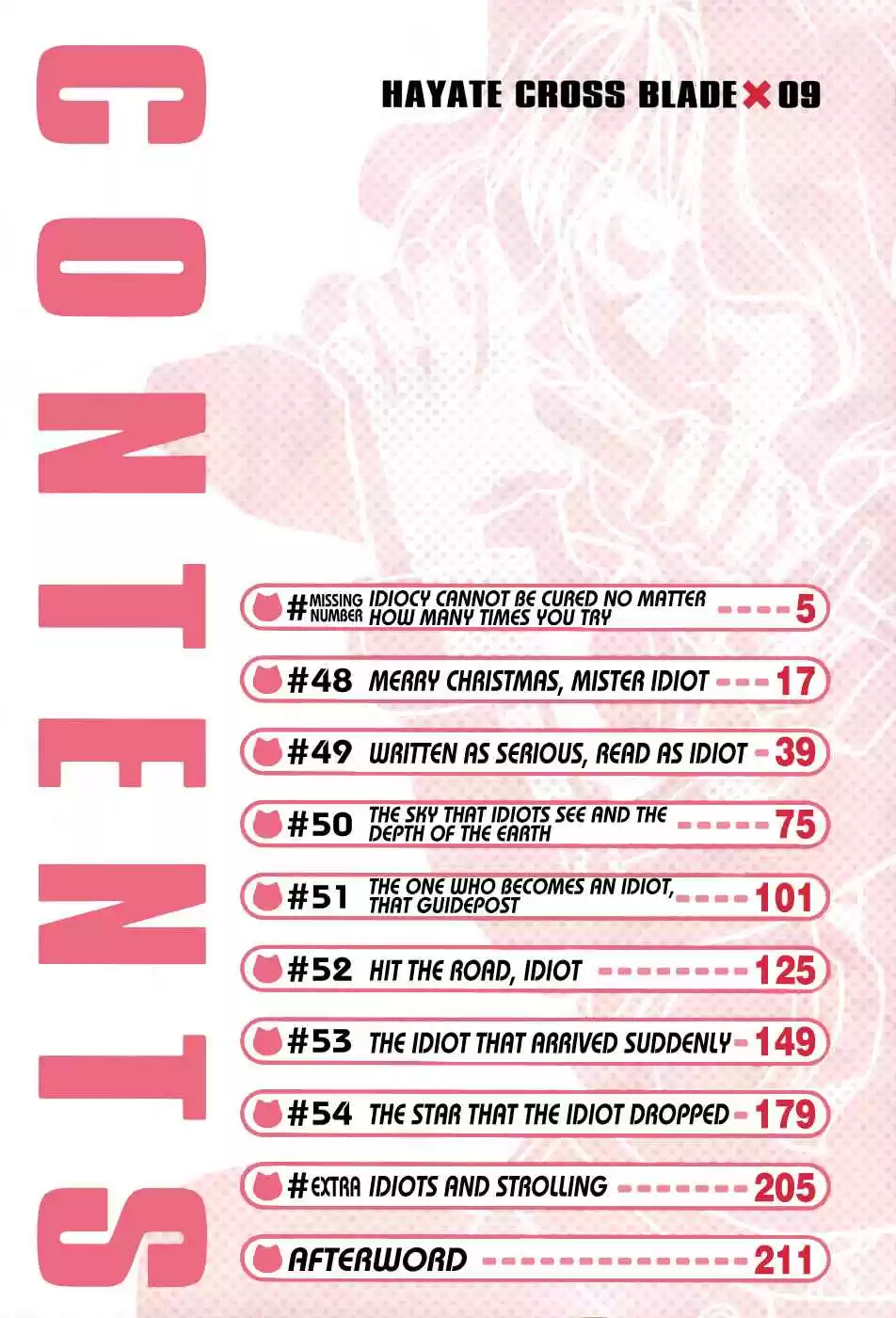 Hayate x Blade Vol. 9 Ch. 47.7 Missing Chapter Idiocy Cannot Be Cured No Matter How Ma...