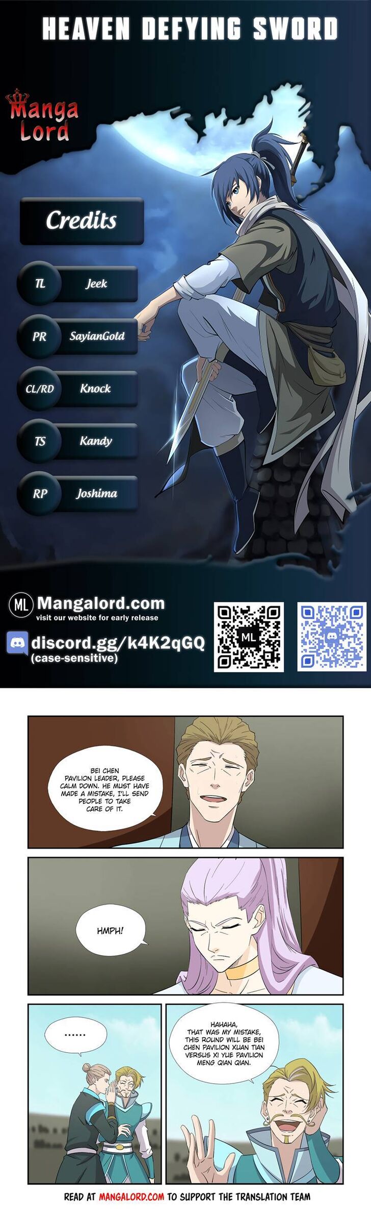 Heaven Defying Sword Ch.420