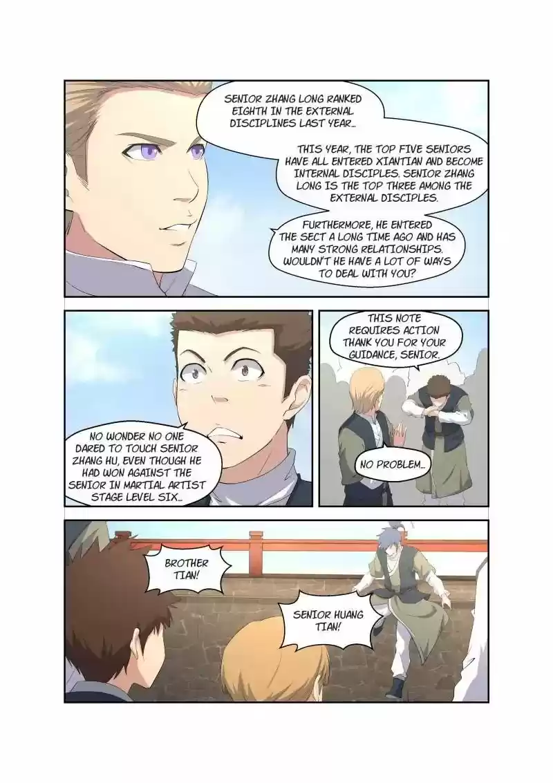 Heaven Defying Sword Chapter 11: Beat Zhang Hu