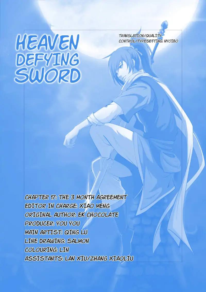 Heaven Defying Sword Chapter 17: