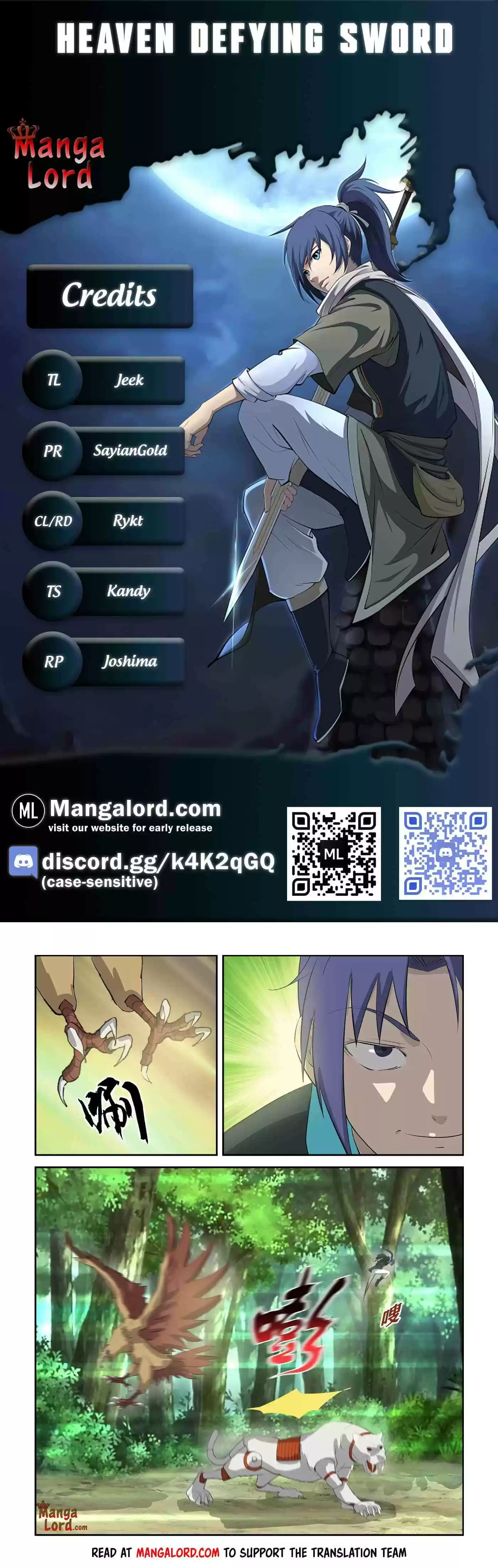 Heaven Defying Sword Chapter 305