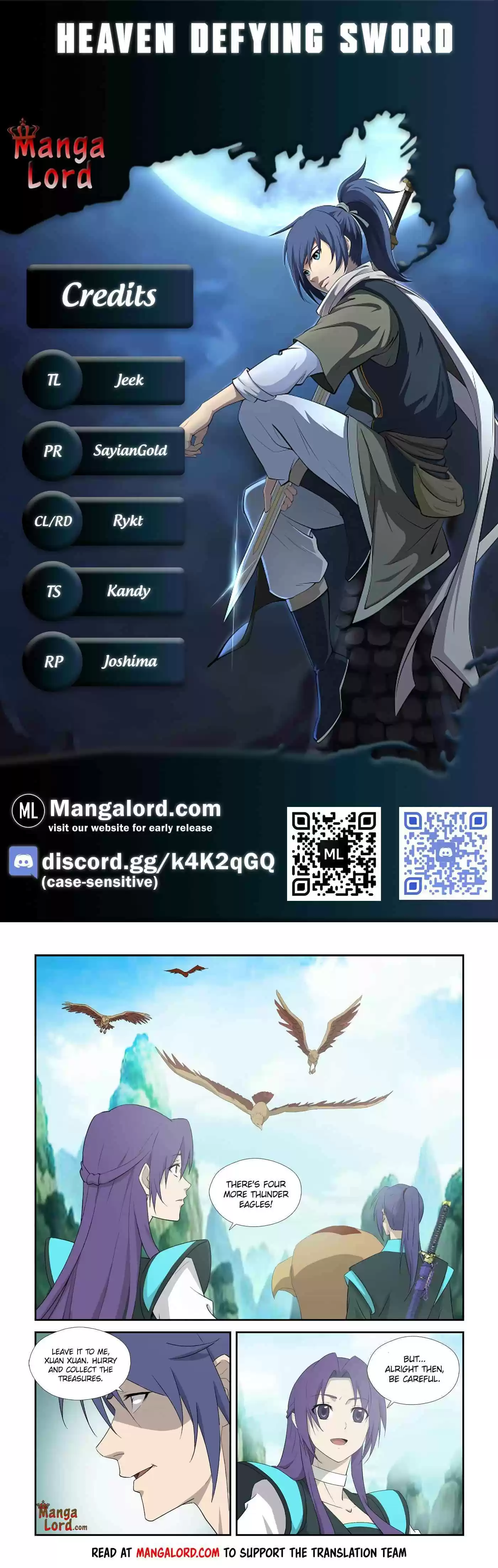 Heaven Defying Sword Chapter 306