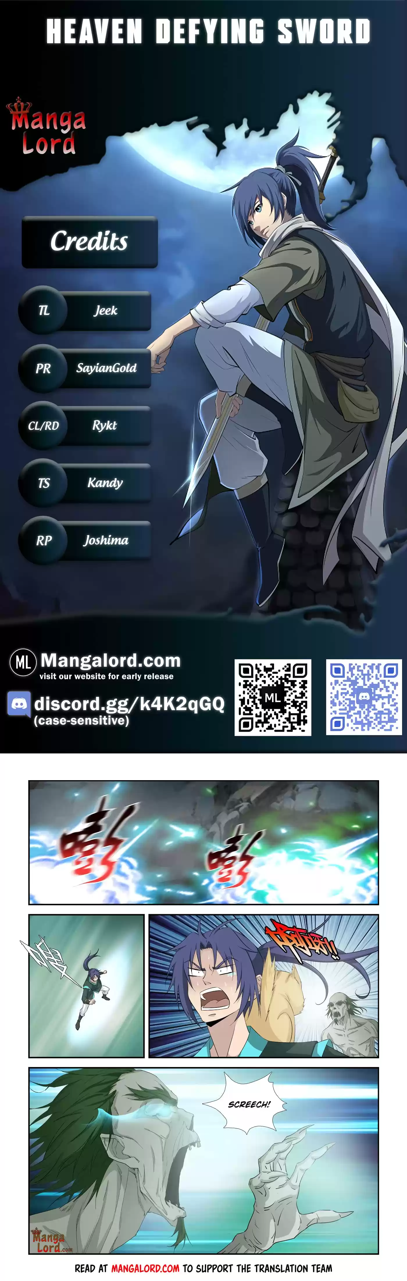 Heaven Defying Sword Chapter 315