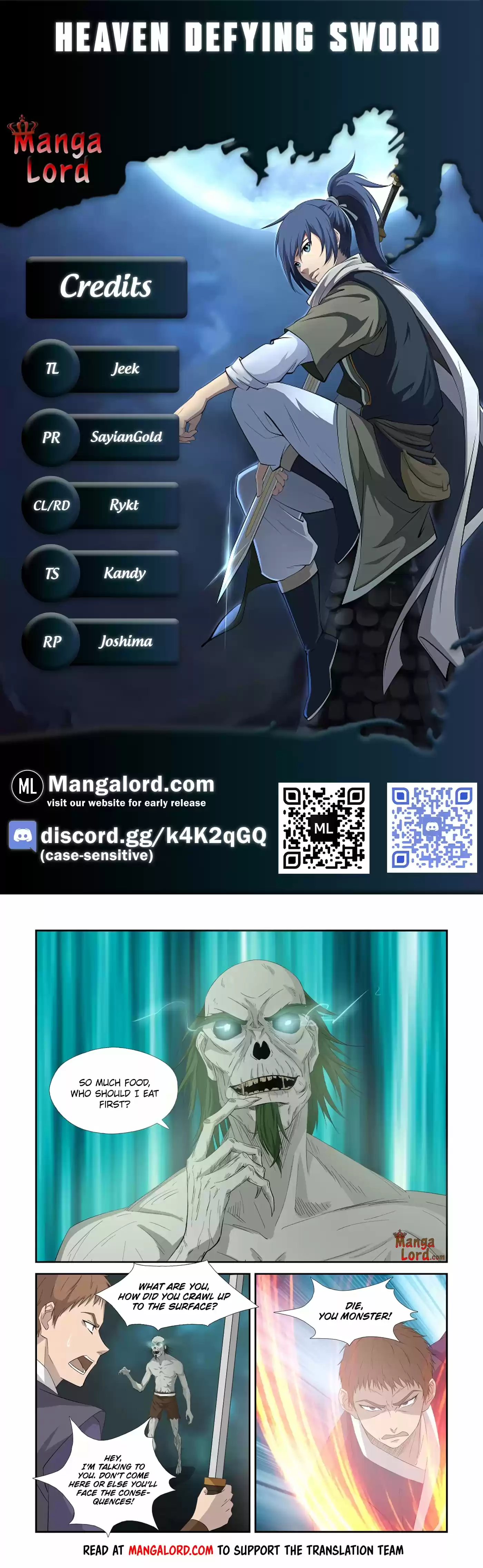 Heaven Defying Sword Chapter 317