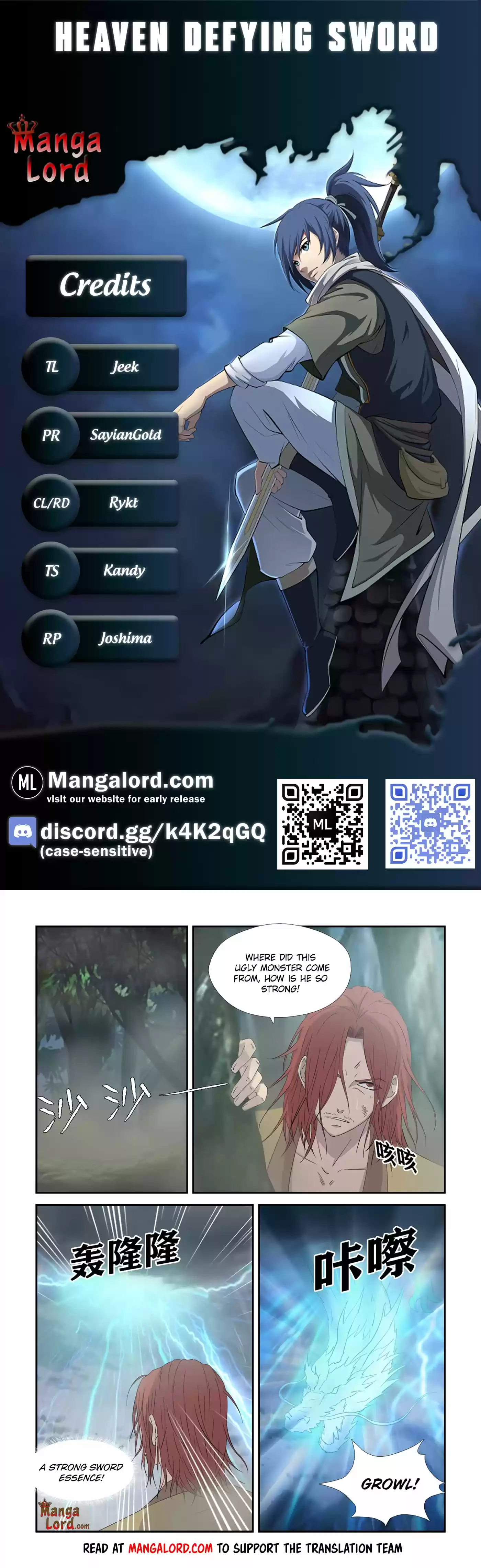 Heaven Defying Sword Chapter 327