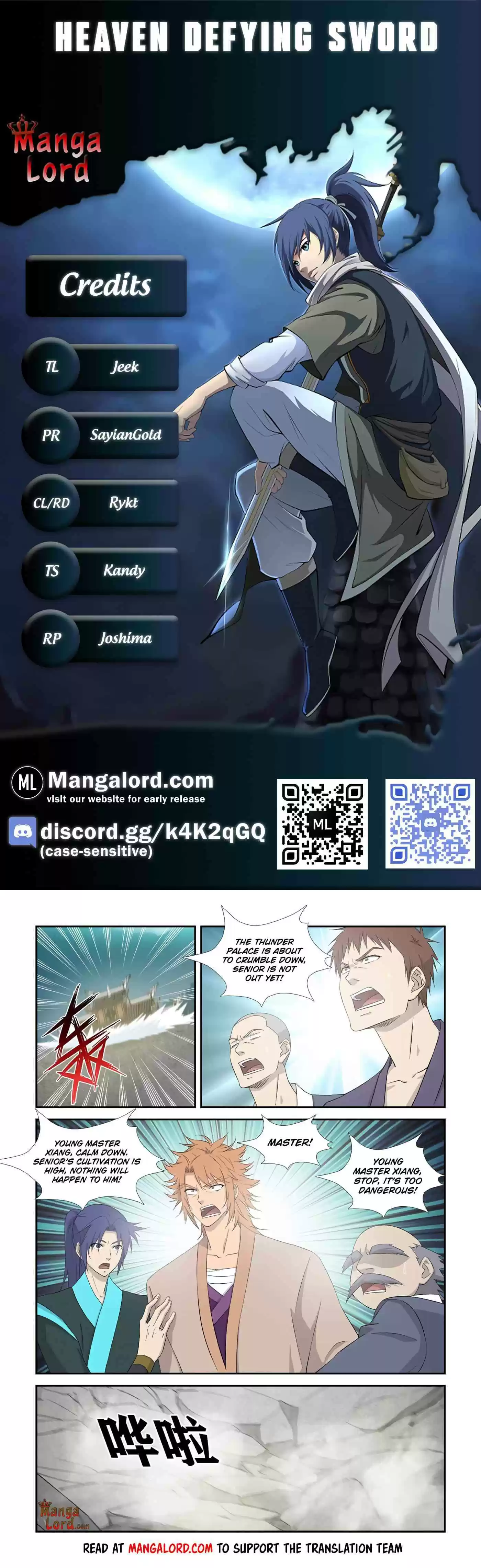 Heaven Defying Sword Chapter 328