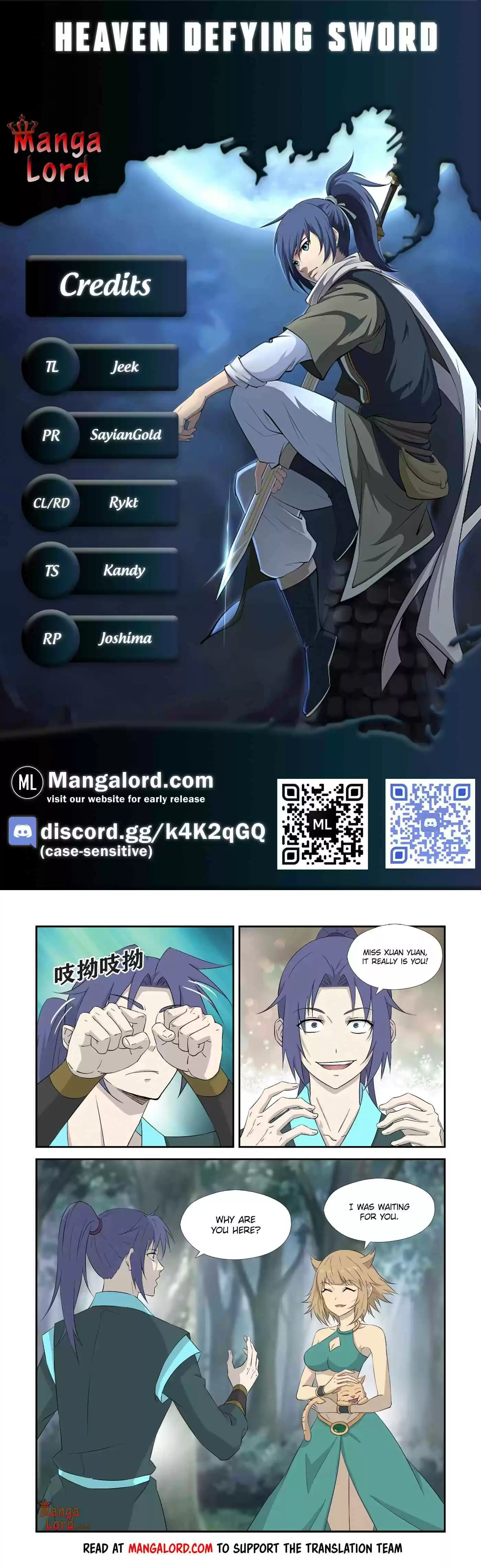 Heaven Defying Sword Chapter 329