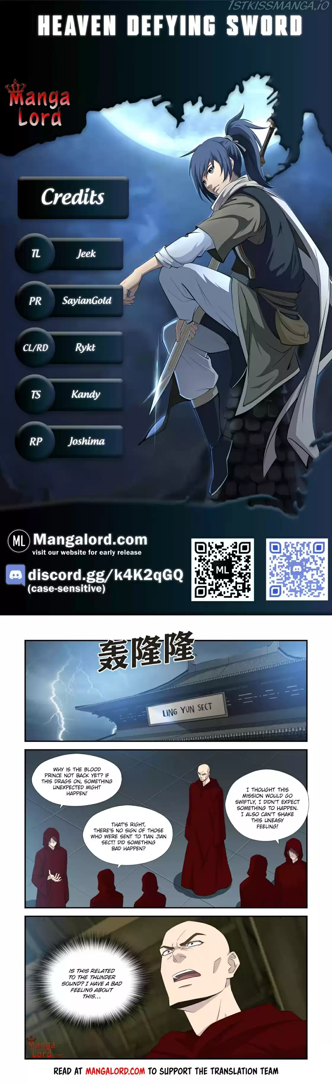 Heaven Defying Sword Chapter 337