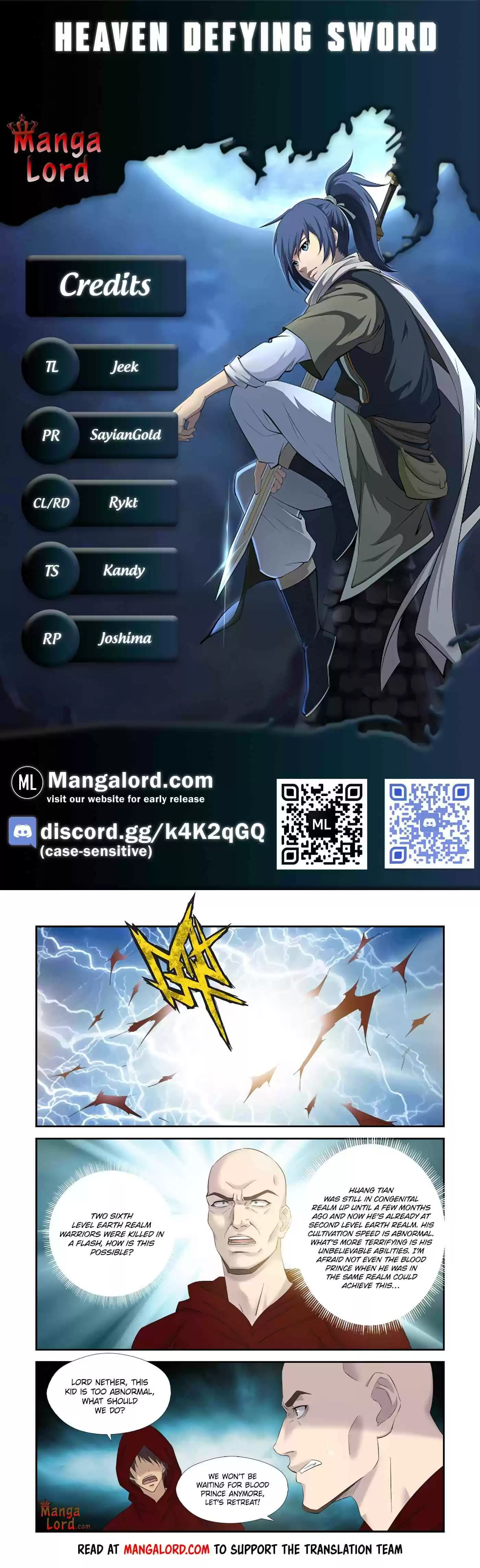 Heaven Defying Sword Chapter 338