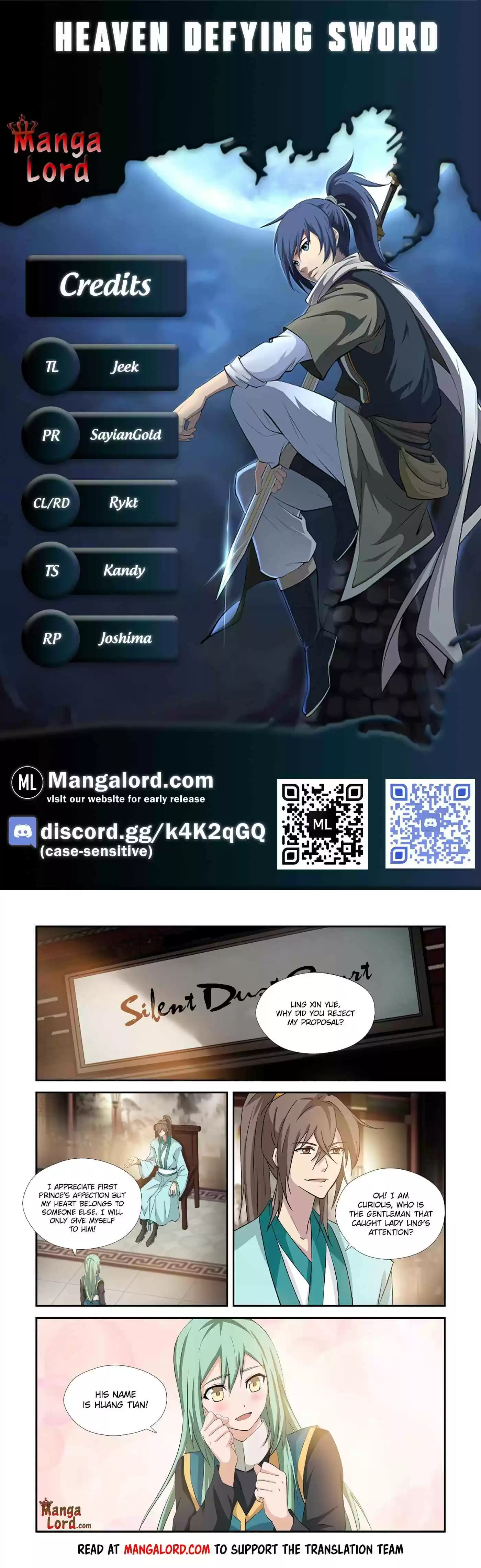 Heaven Defying Sword Chapter 340