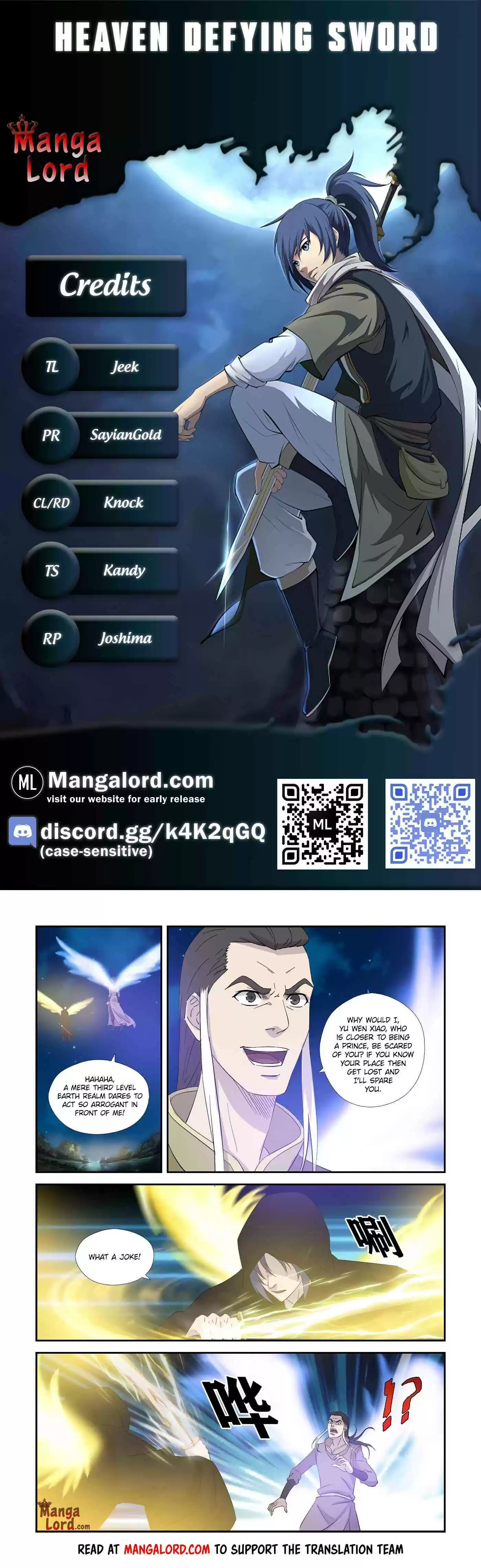 Heaven Defying Sword Chapter 348