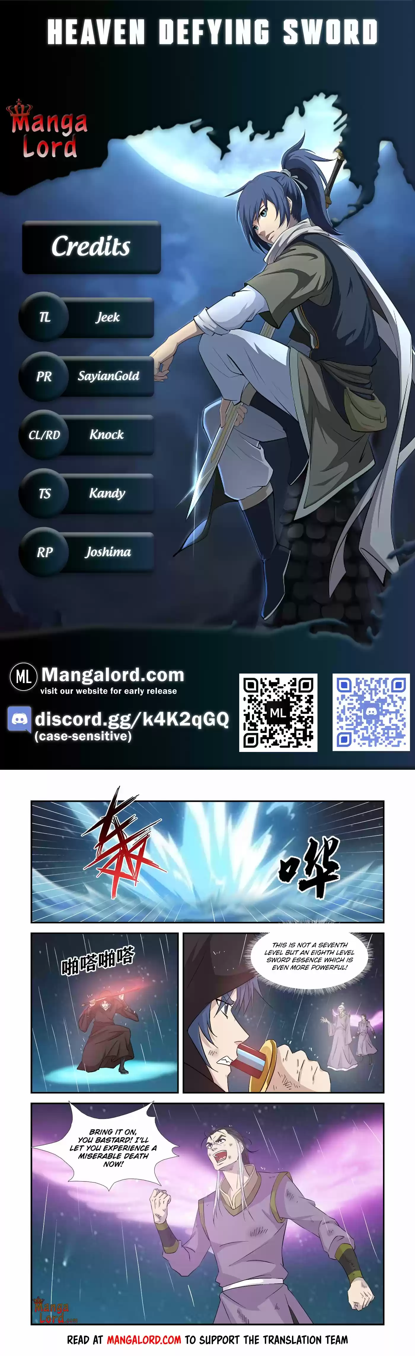 Heaven Defying Sword Chapter 349