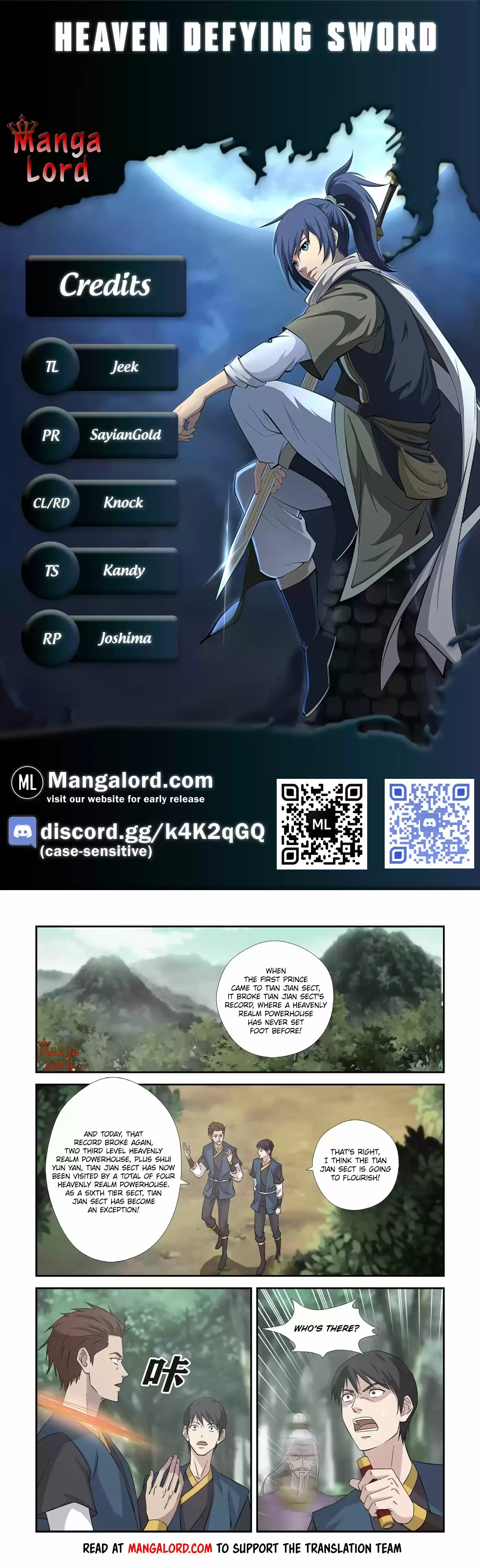 Heaven Defying Sword Chapter 352