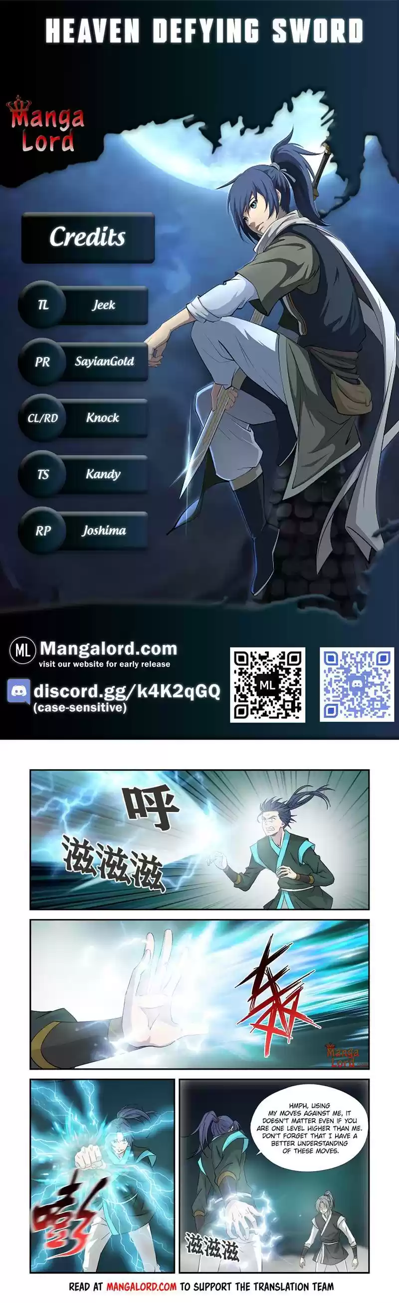 Heaven Defying Sword Chapter 364