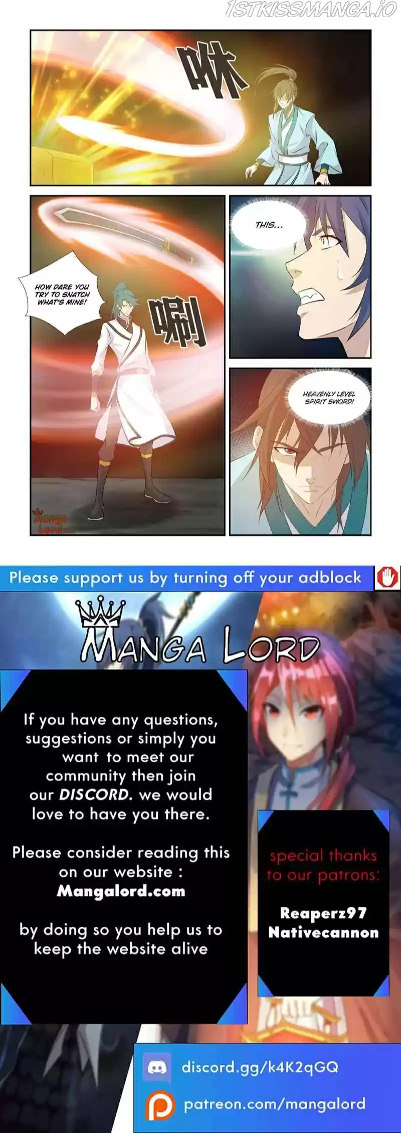 Heaven Defying Sword Chapter 366