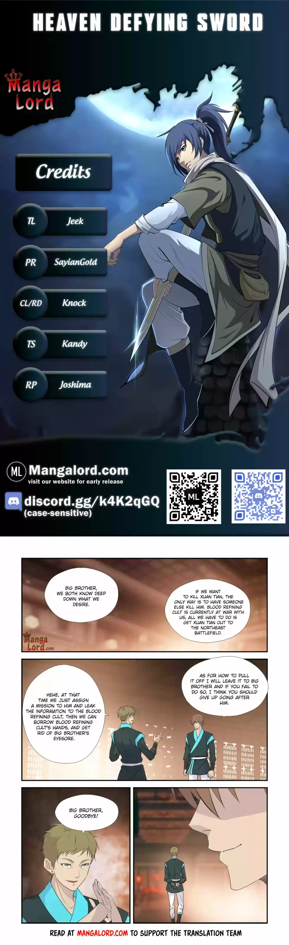 Heaven Defying Sword Chapter 372