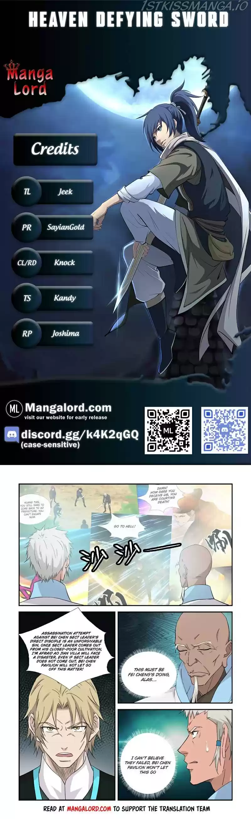 Heaven Defying Sword Chapter 373