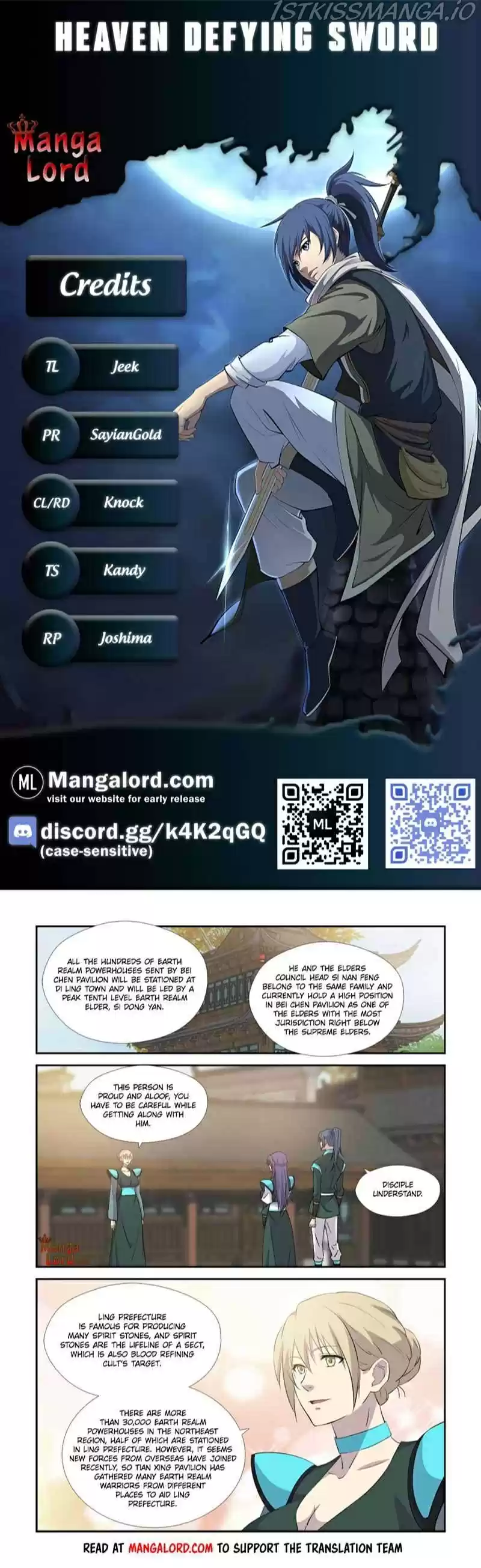 Heaven Defying Sword Chapter 374