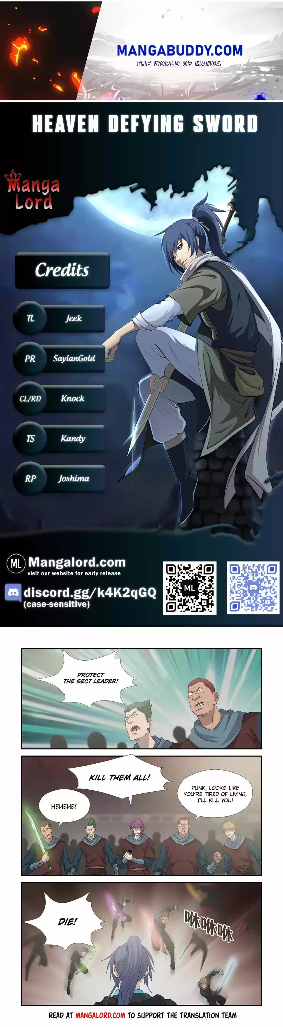 Heaven Defying Sword Chapter 391