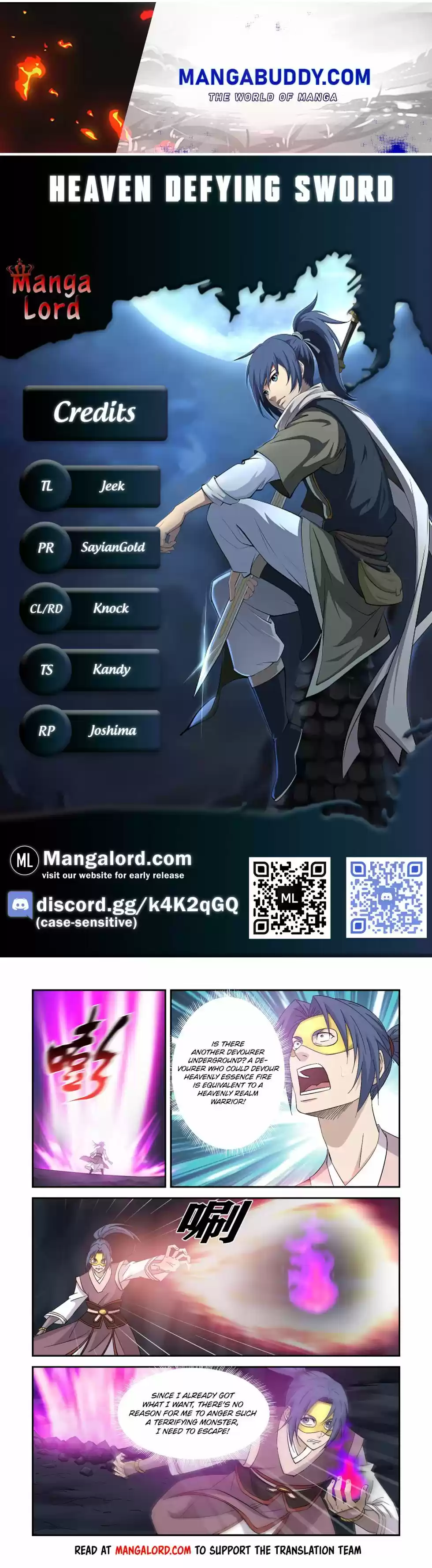 Heaven Defying Sword Chapter 395